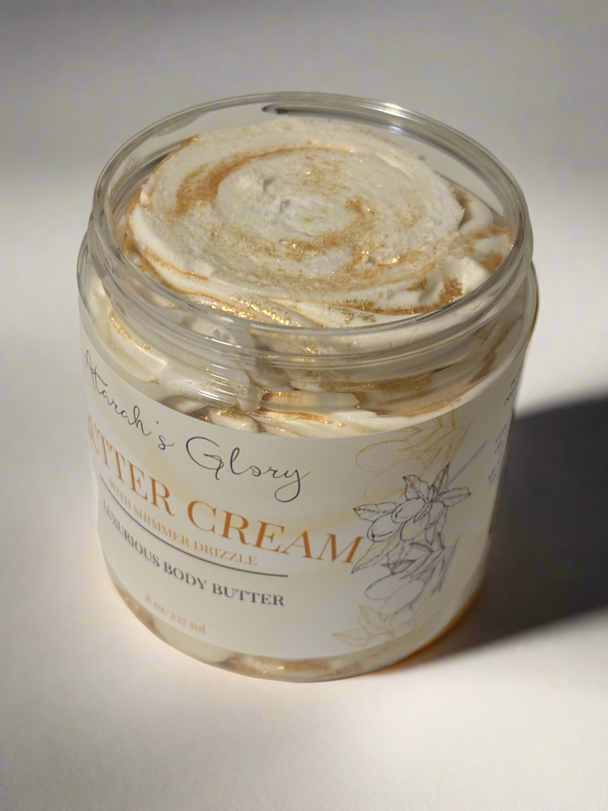 Buttercream w/ Shimmer Drizzle Body Butter