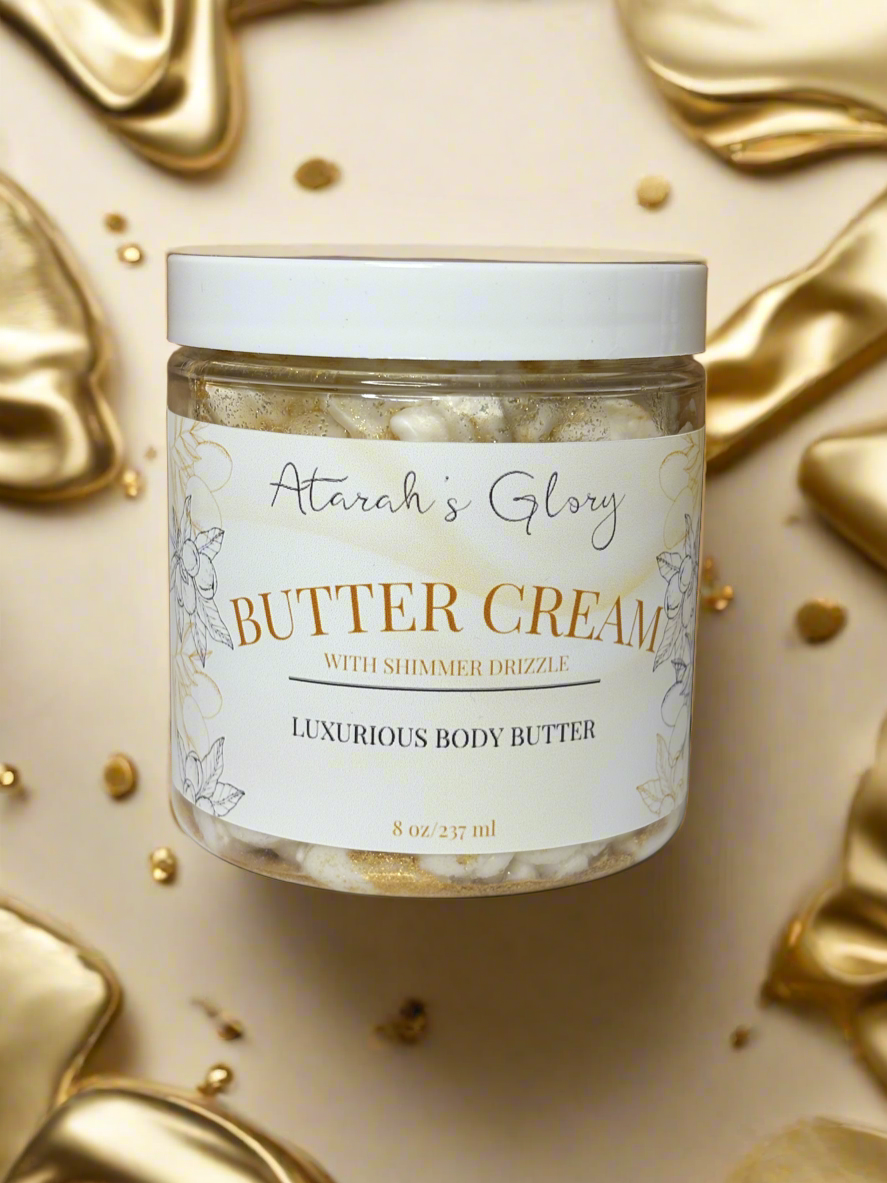 Buttercream w/ Shimmer Drizzle Body Butter