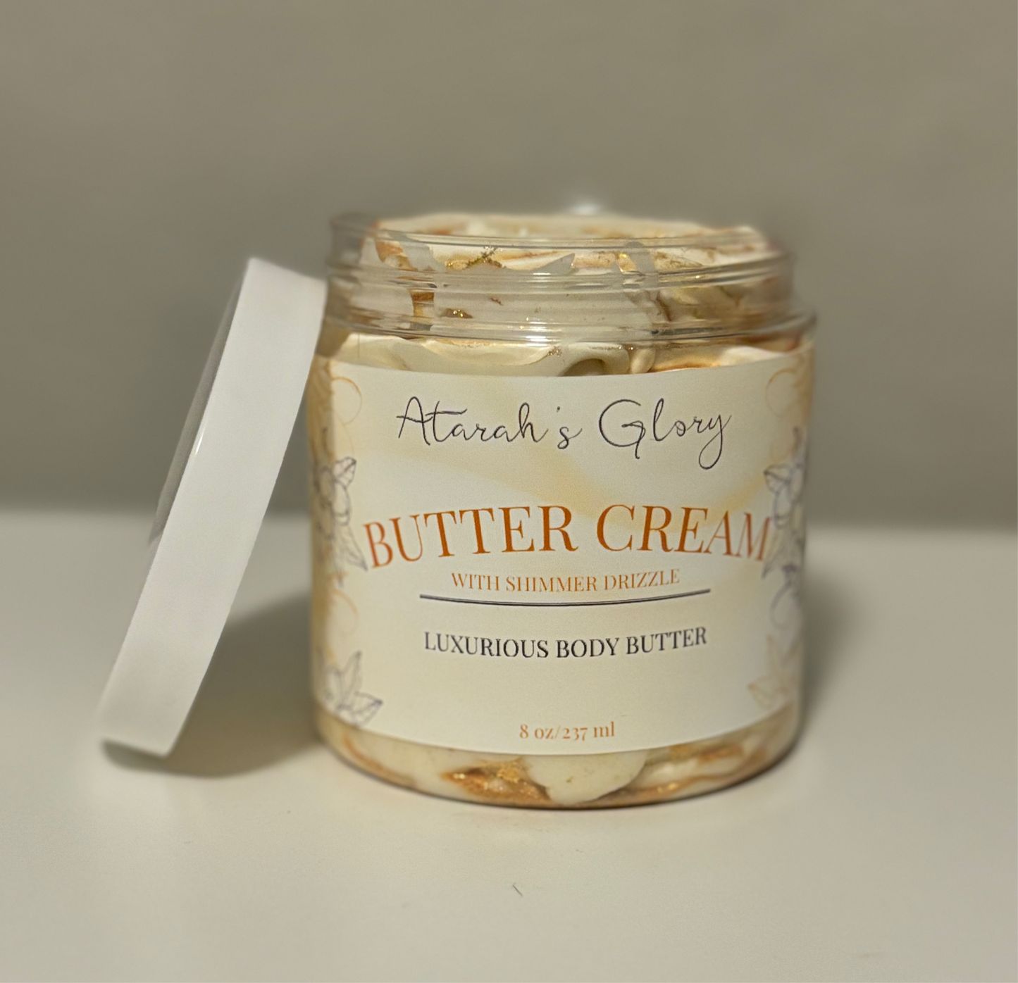 Buttercream w/ Shimmer Drizzle Body Butter